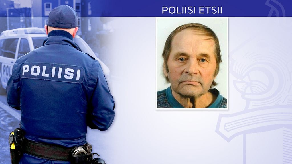 80-vuotias mies on kadonnut todennäköisesti 15.12. kotoaan.