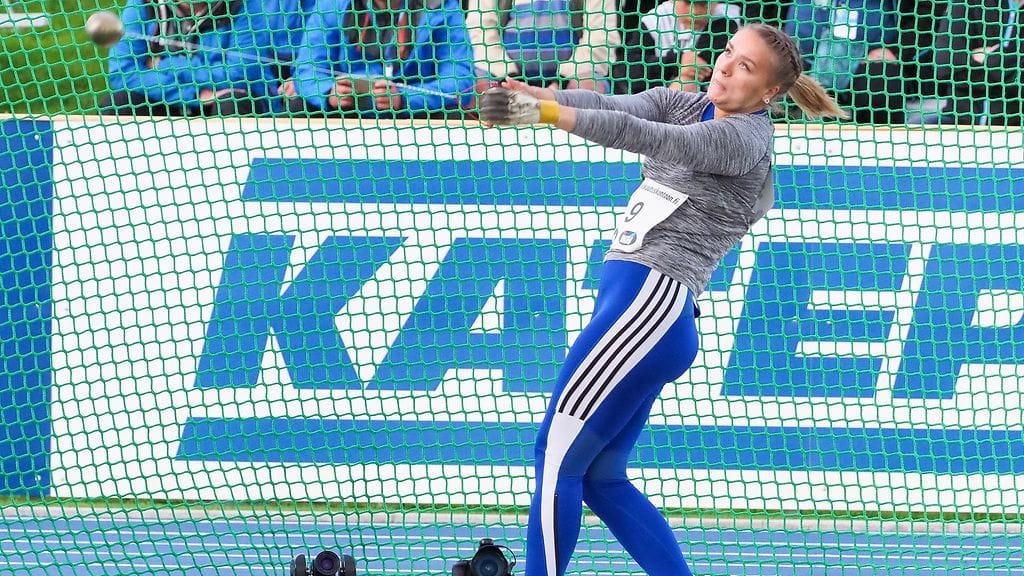 Suvi Koskinen voitti ja moukaroi ennätyksensä. Arkistokuva.