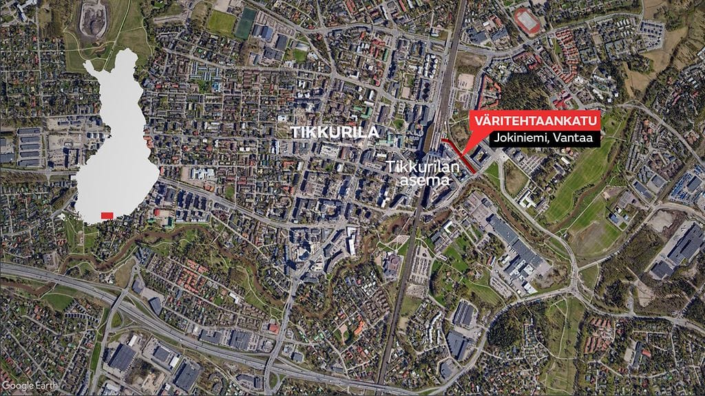 Väritehtaankatu Jokiniemi Vantaa