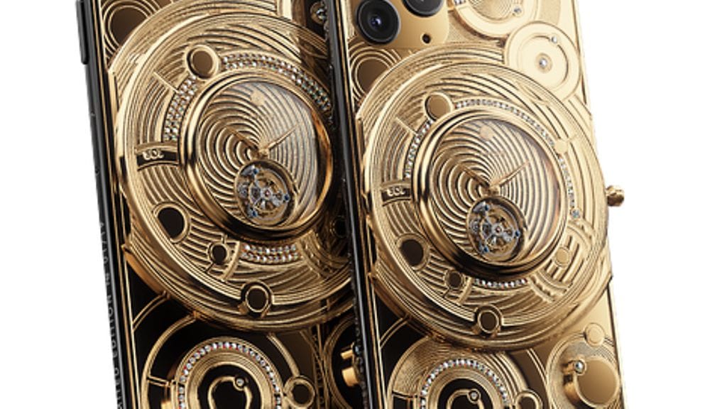 caviar solarius zenith full gold iPhone 11 pro
