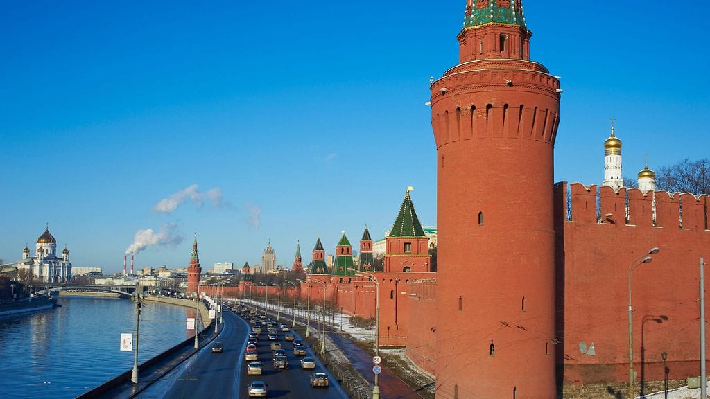 Kuvituskuva Moskovan maisemasta.