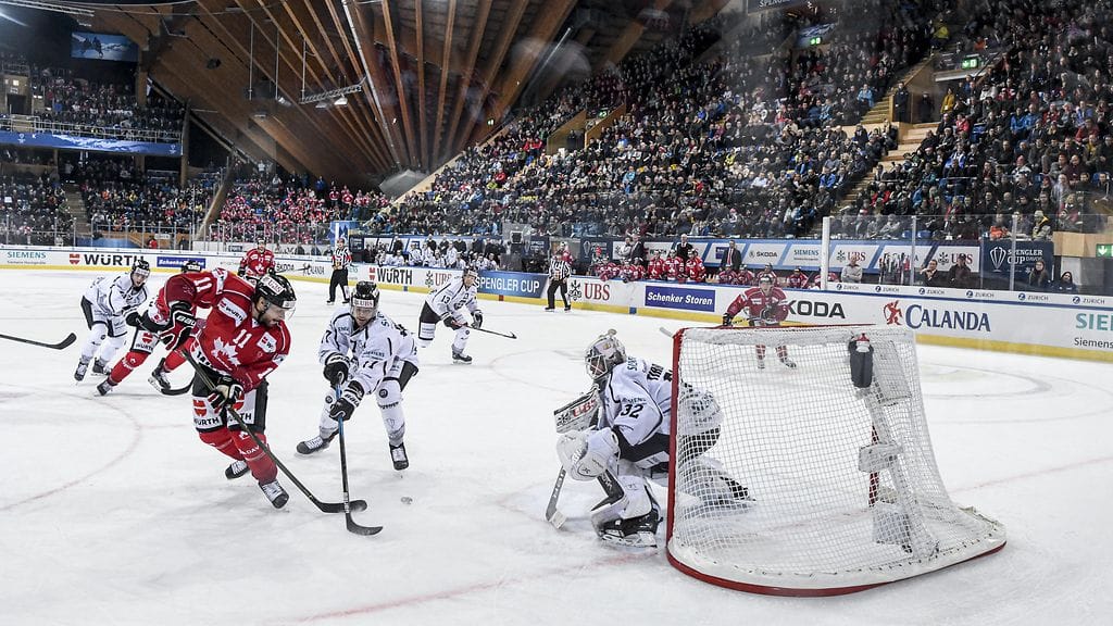 TPS jäi Kanadan maajoukkueen jalkoihin maanantaina Spengler Cupin välierässä.