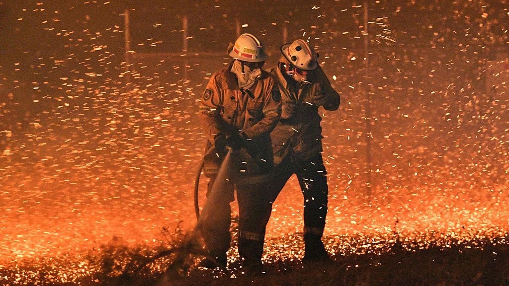 LK Australia maastopalo tulipalo