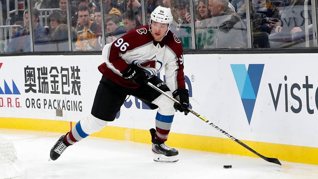 Mikko Rantanen osui Coloradon voitossa.