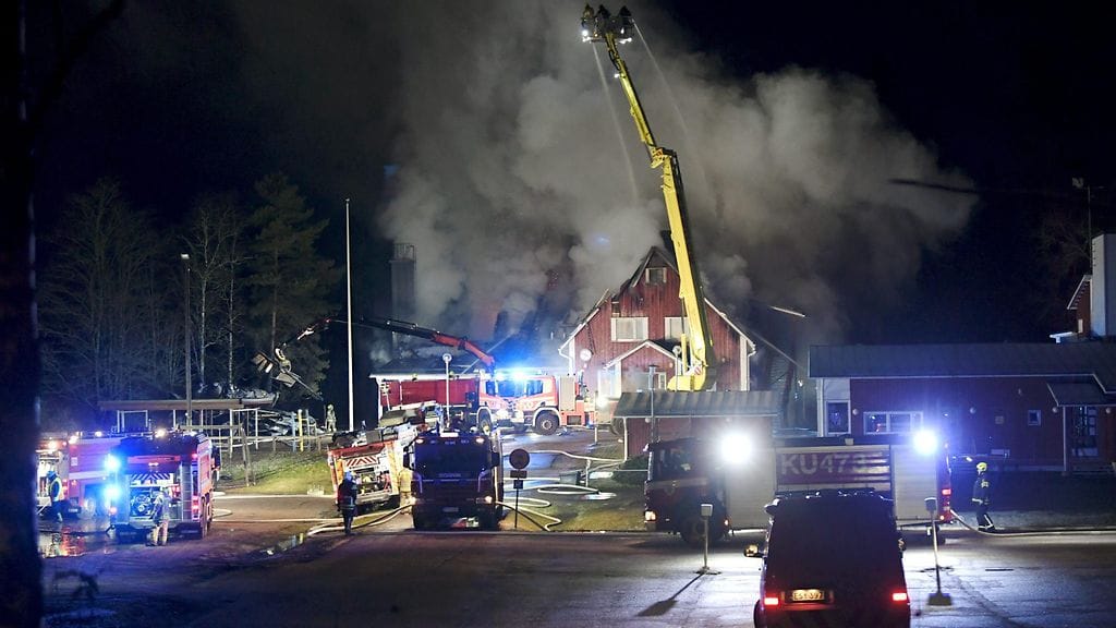 Tulipalo syttyi Valkjärven koululla Nurmijärvellä lokakuun lopulla.