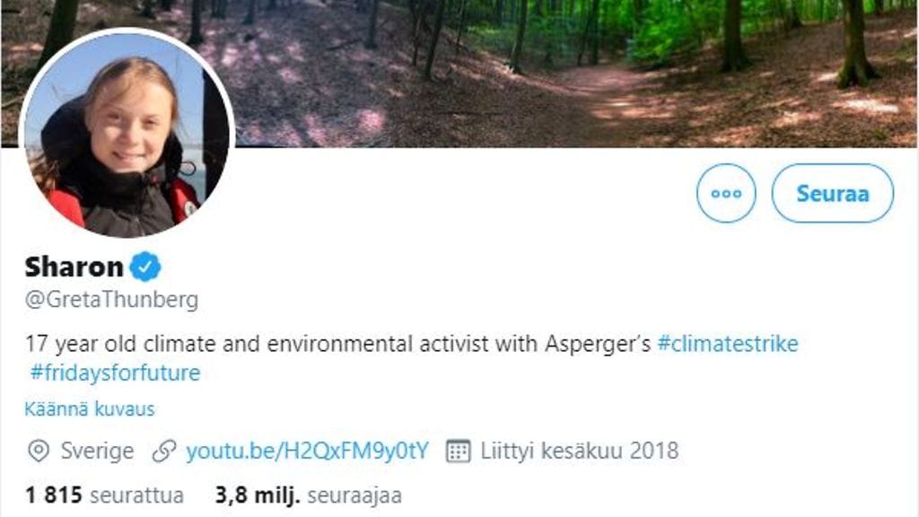 Greta-Thunberg-twitter-profiili-sharon