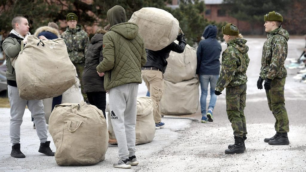 LK alokkaat Santahamina Helsinki 6.1.2020