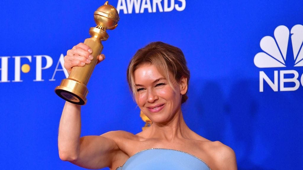 LK Renee Zellweger Golden Globe