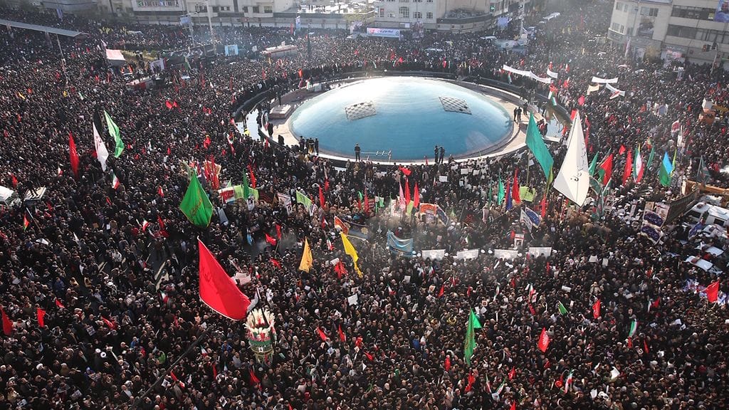 AOP Iran Qassem Suleimani hautajaiset Teheran