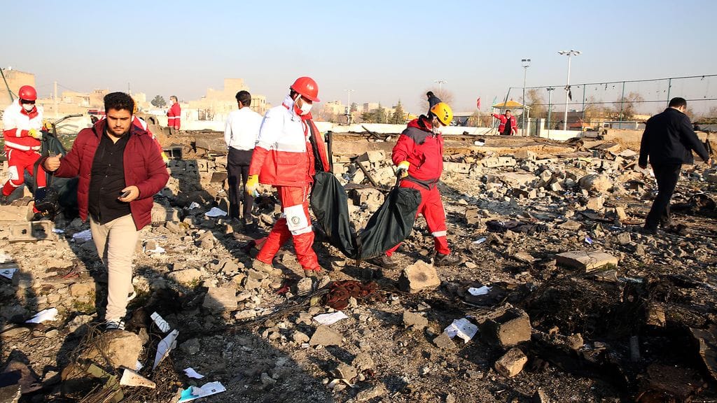 EPA matkustajakone syöksyi maahan Iran Teheran 8.1.2020 3