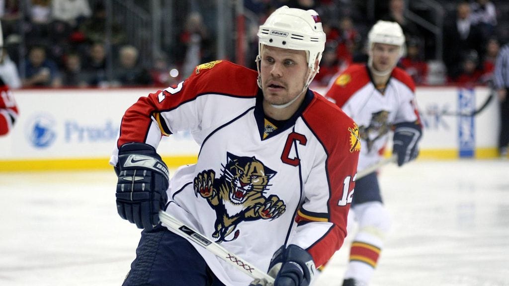 Olli Jokinen pelasi suuren osan NHL-urastaan Florida Panthersissa.