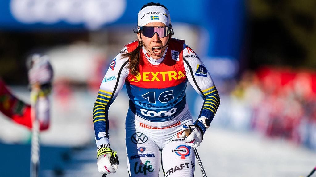 Charlotte Kalla on rämpinyt tällä kaudella pahasti.