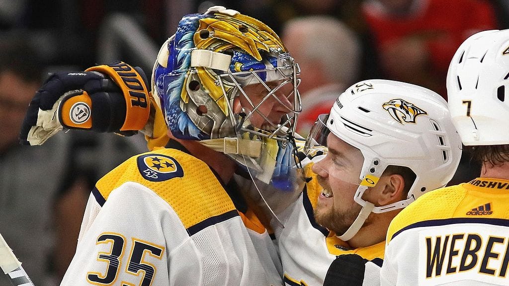 Pekka Rinteestä tuli NHL:n 12:s maalin tehnyt maalivahti.