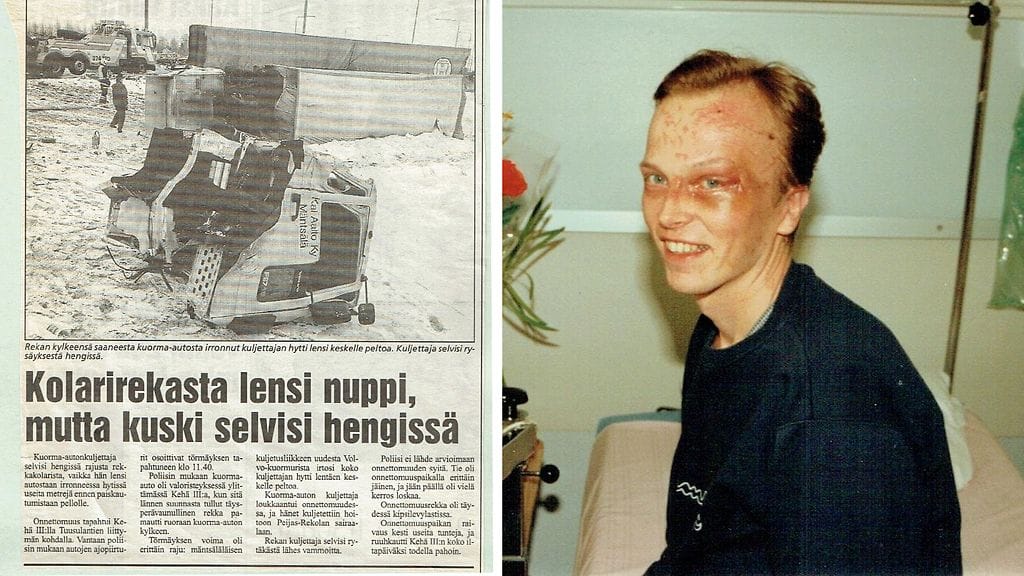 Kari oli menettää henkensä rajussa liikenneonnettomuudessa – kertoo nyt, millaista on elää aivovamman kanssa