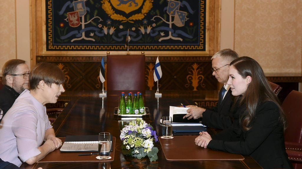 LK: Sanna Marin ja Viron presidentti