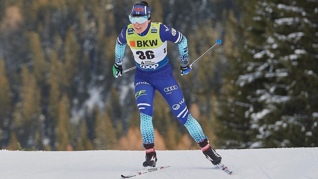 Krista Pärmäkoski eteni erävaiheeseen Dresdenin sprintissä.