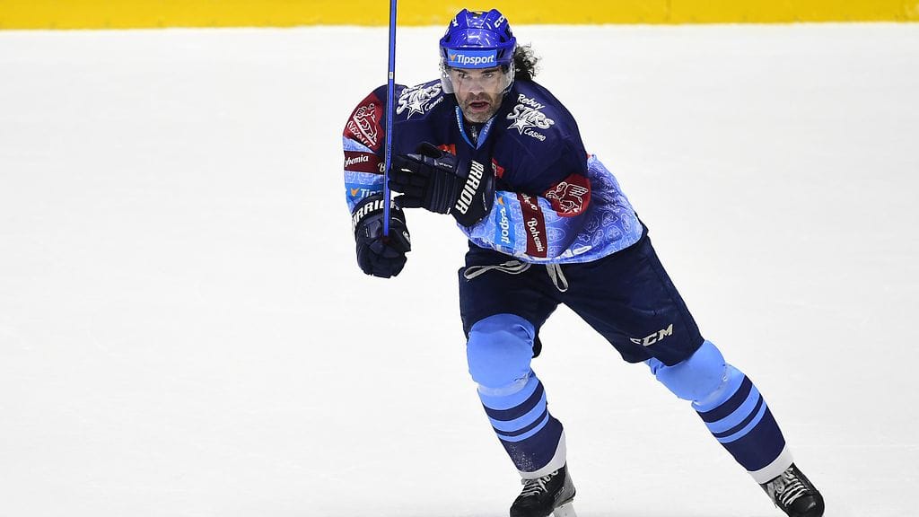 Jaromir Jagr Kladnon paidassa viime lokakuussa.