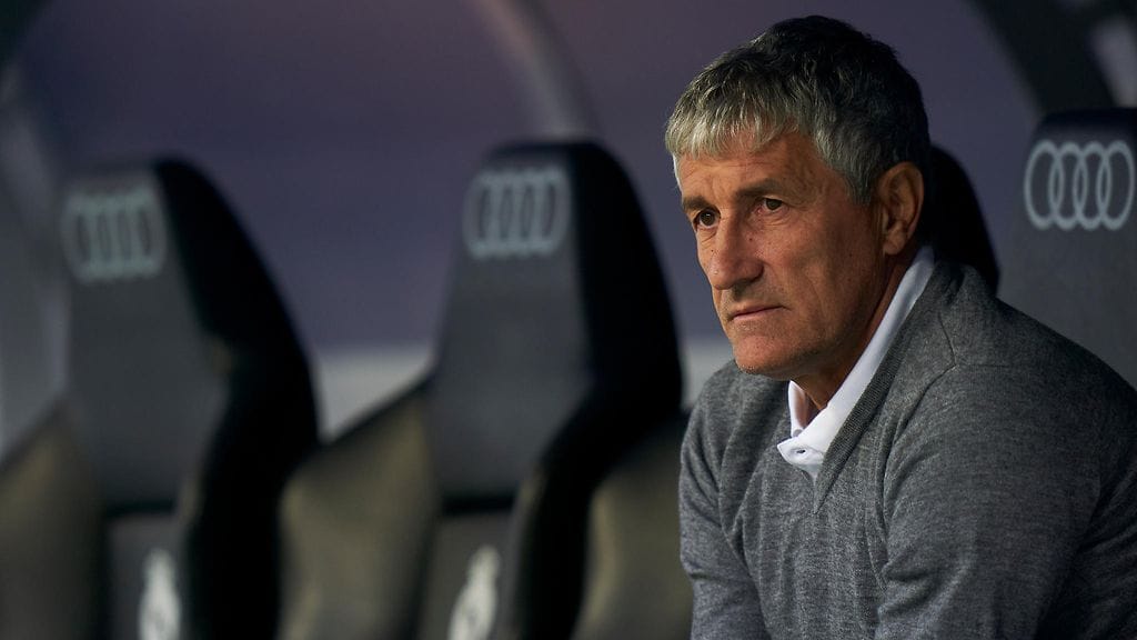Quique Setien on Barcelonan uusi päävalmentaja.