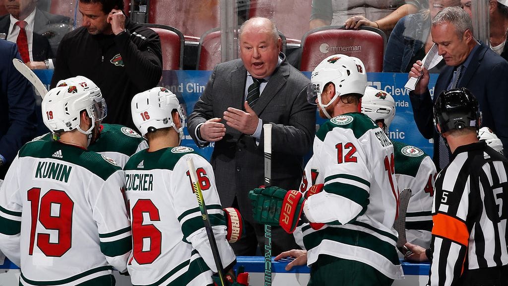 Minnesota Wildin päävalmentaja Bruce Boudreau teki pahan virheen viime yön NHL-kierroksella.