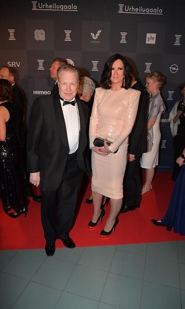 Ilkka Kanerva ja Elina Kanerva Urheilugaala