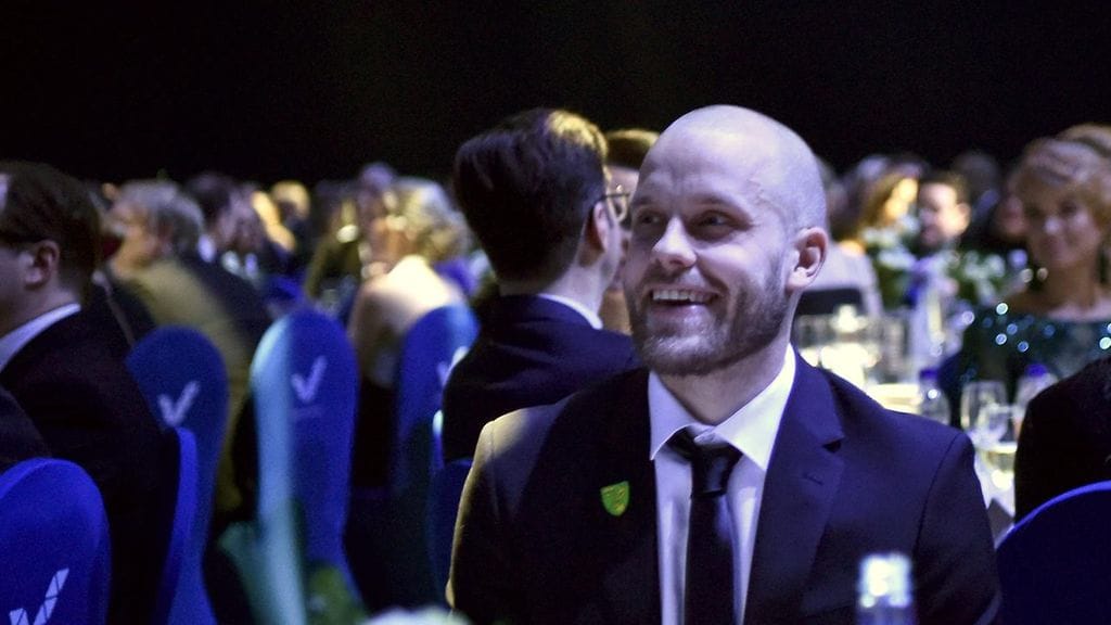 Teemu Pukki valittiin Vuoden urheilijaksi.