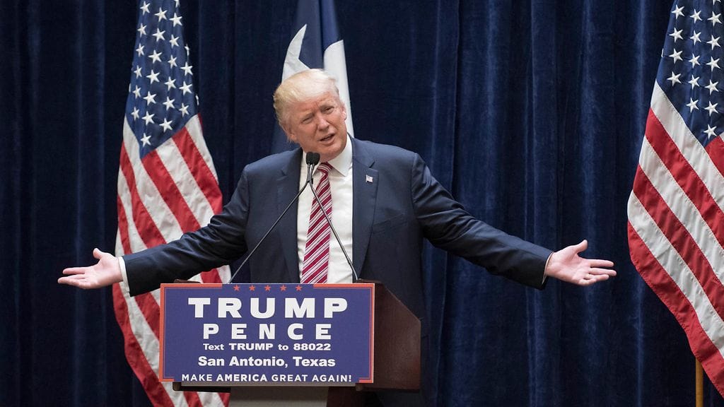 Donald Trumpin rauhansuunnitelmassa palestiinalaisvaltio olisi demilitarisoitu.