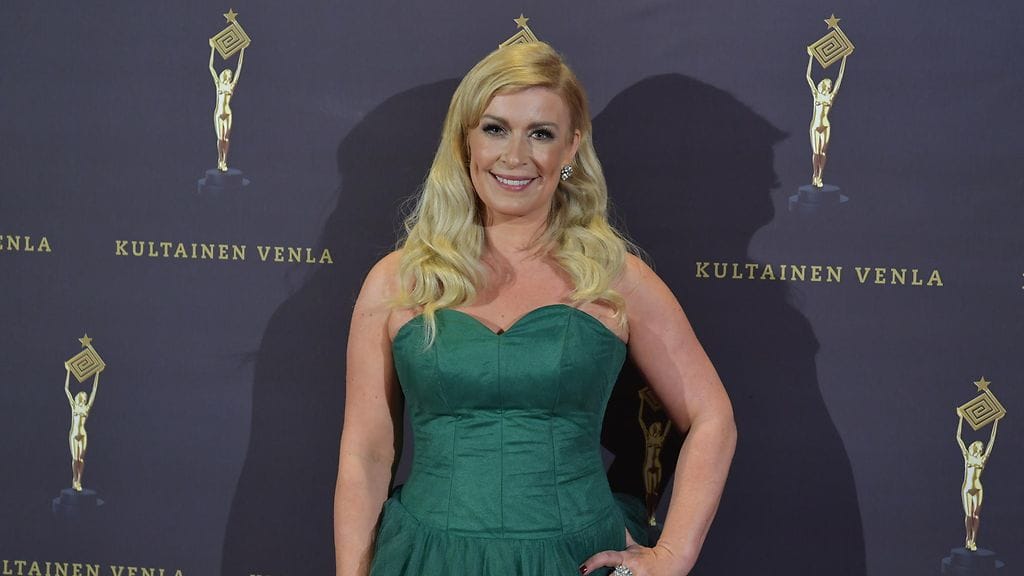 Kirsi Alm-Siira otti osaa kaksoisolentohaasteeseen.