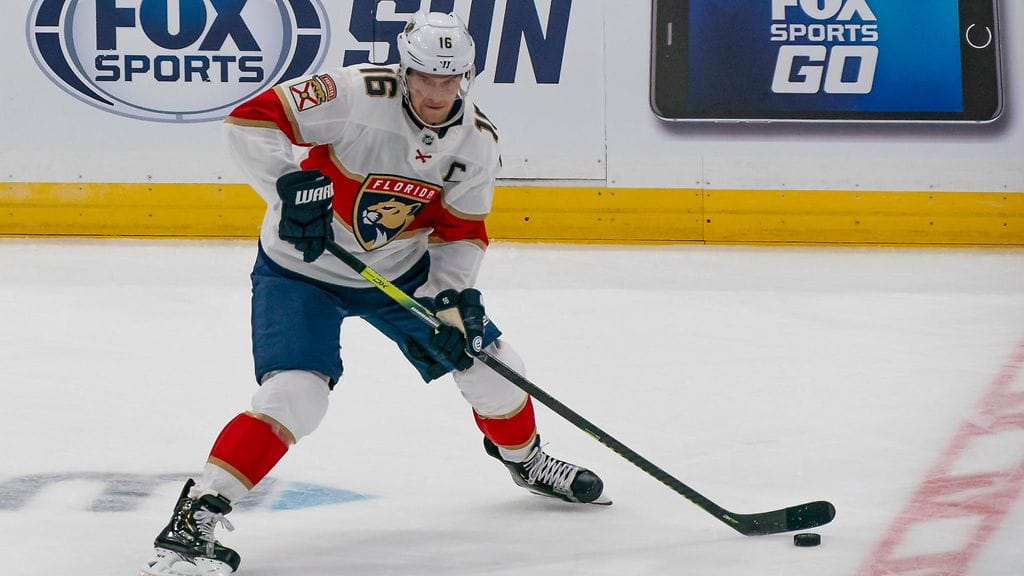 Aleksander Barkov oli pelipäällä.