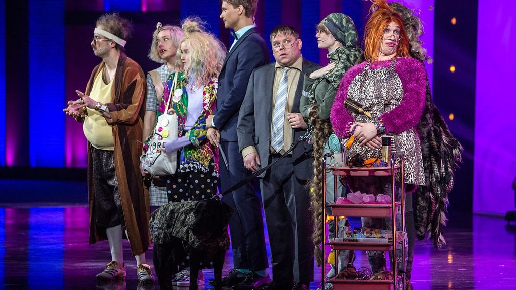 Putous-sketsihahmot nähdään BB-talossa.