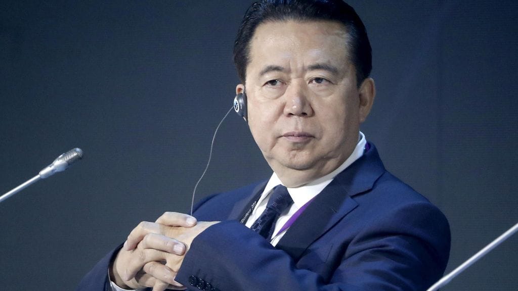 Meng Hongwei sai tuomion lahjusten vastaanottamisesta.