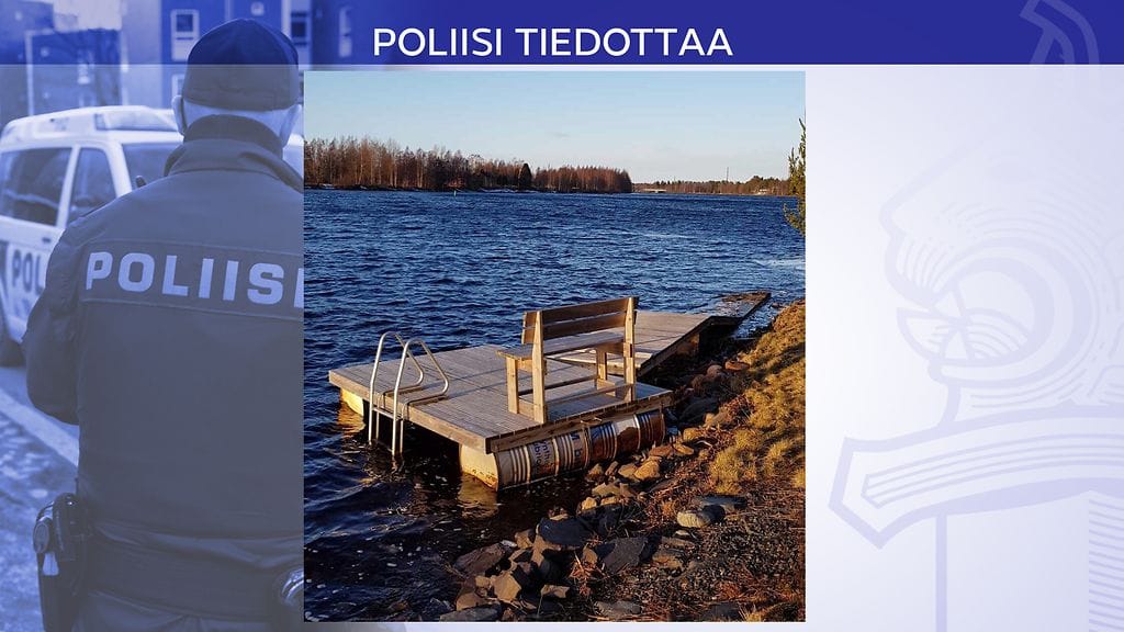 Poliisi julkaisi eilen kuvan laiturista, jotta se saataisiin takaisin kotiin.