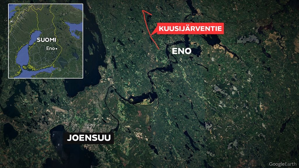 Kuusijärventie Eno Joensuu