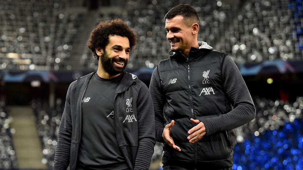 Mohamed Salah ja Dejan Lovre