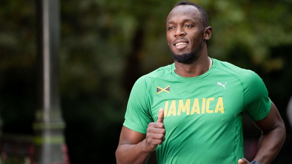 Usain Bolt saa lapsen.