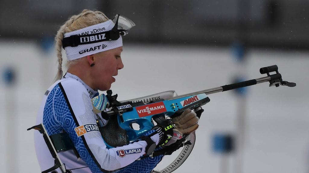 Kaisa Mäkäräinen epäonnistui harmillisesti ampumapaikalla.