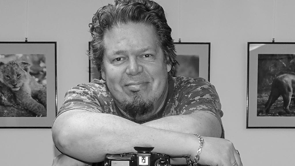 Luontokuvaaja Rainer Carpelan.