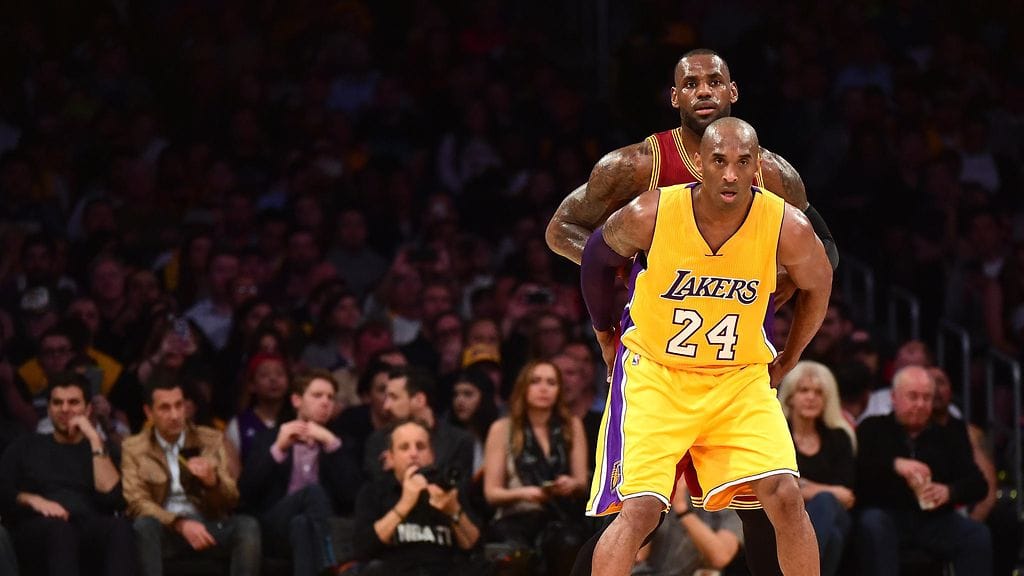 LeBron James ja Kobe Bryant kohtasivat urallaan lukuisia kertoja.