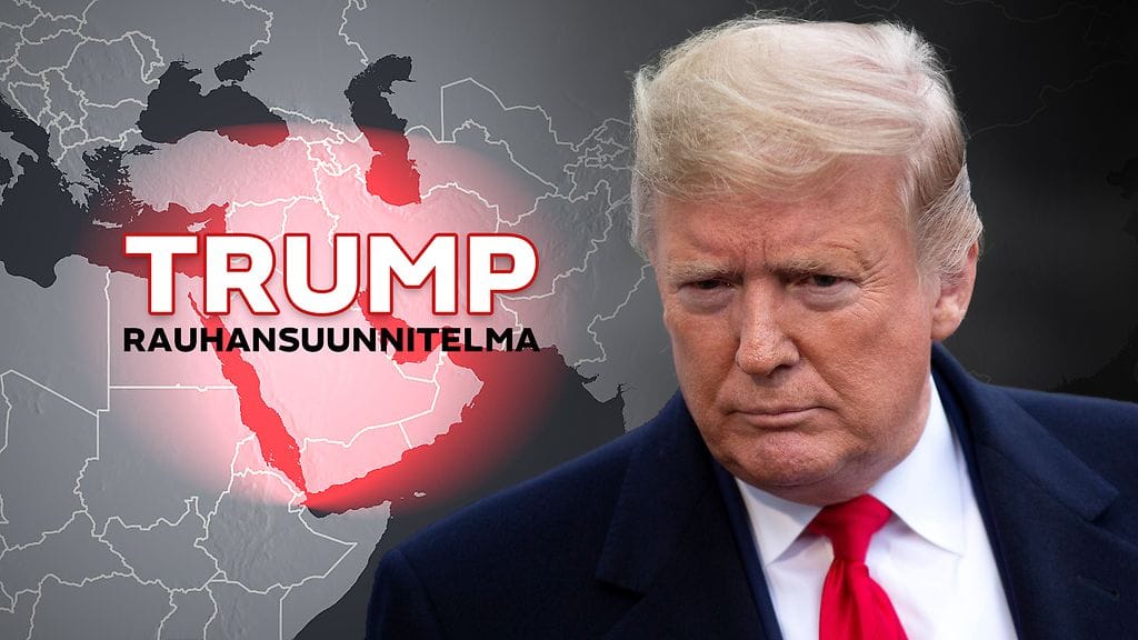 Donald Trump kehuu rauhansuunnitelmaansa.