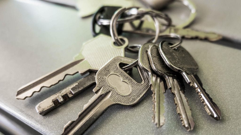 Avaimetkin olisi syytä pestä silloin tällöin. Kuvituskuva.