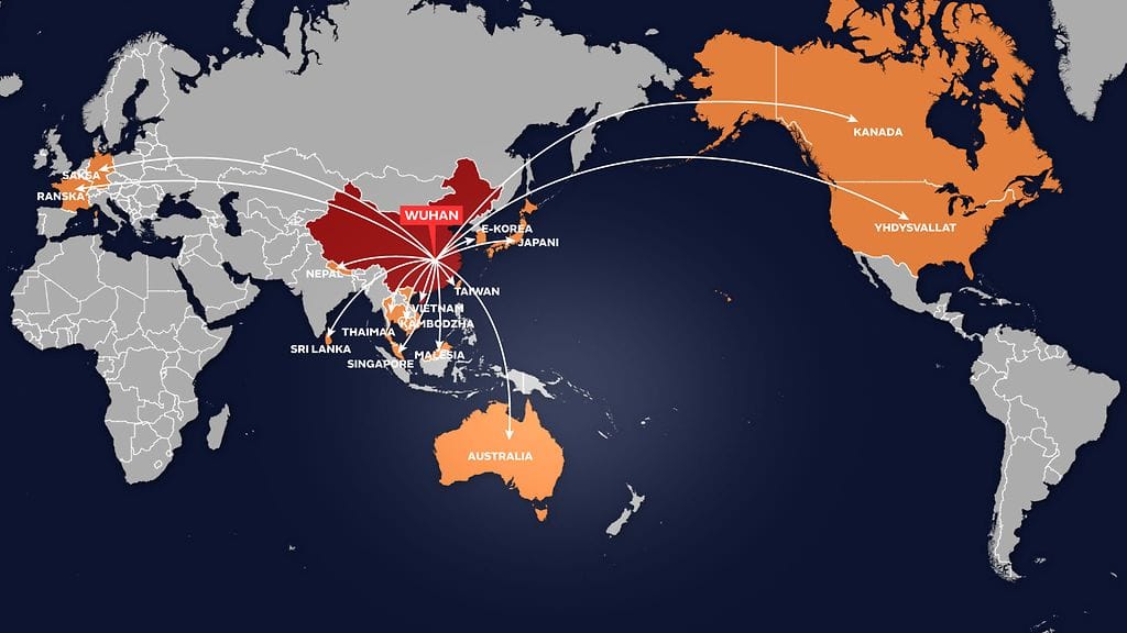 2801 koronavirustilanne