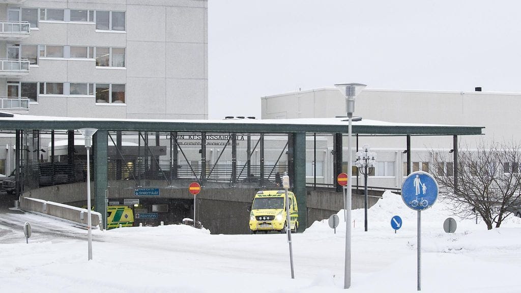 Lehtikuva Lapin keskussairaala rovaniemi koronavirus 55751126