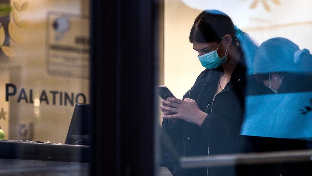 Korona Italia koronavirus Palatino