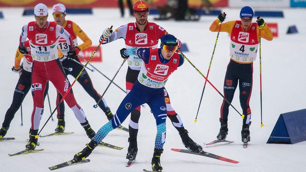 Ilkka Herola nousi hiihto-osuudella viisi sijaa.