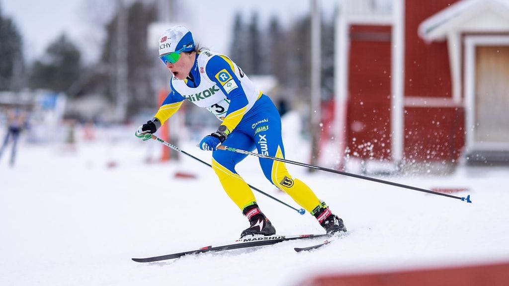 Krista Pärmäkoski toi Ikaalisten Urheilijat toisena maaliin.