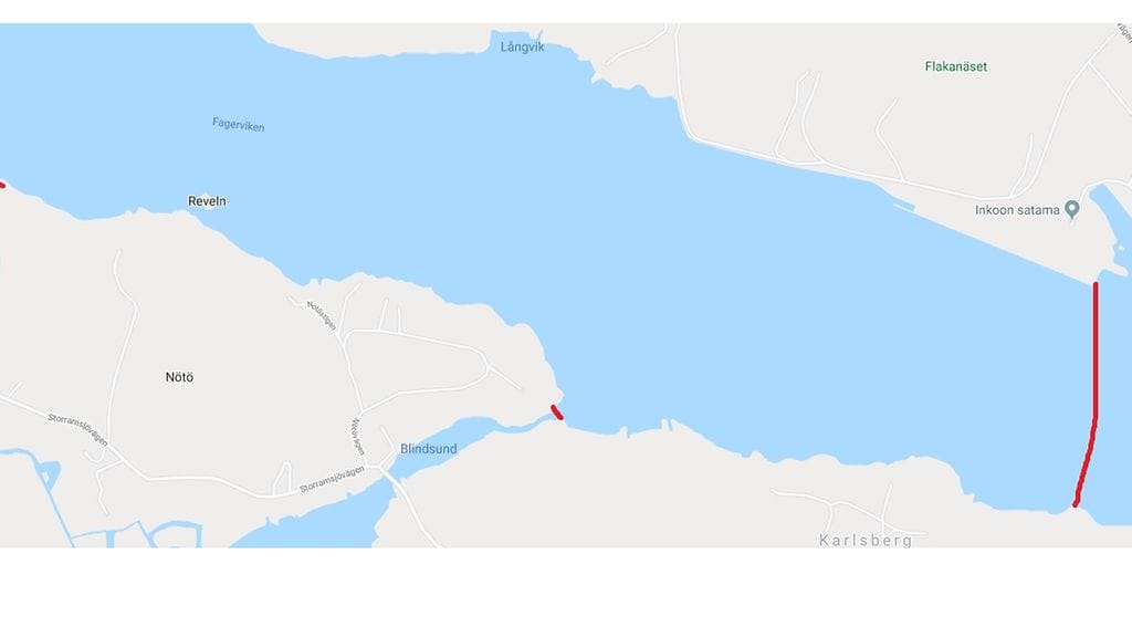 Inkoon öljyvahinko, puomitukset