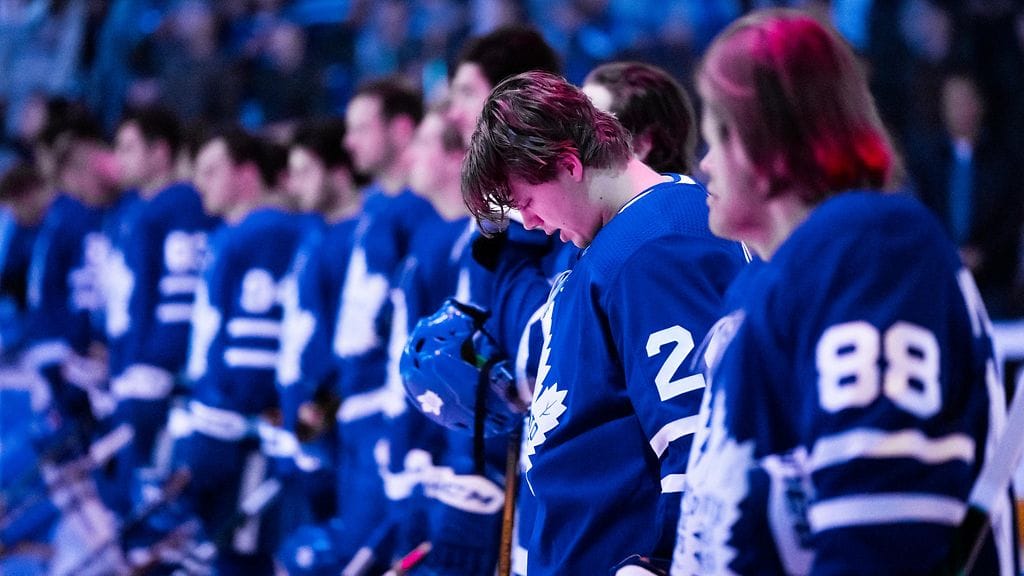 Kasperi Kapanen ei ollut joukkueensa rivissä lauantain Ottawa-ottelussa.