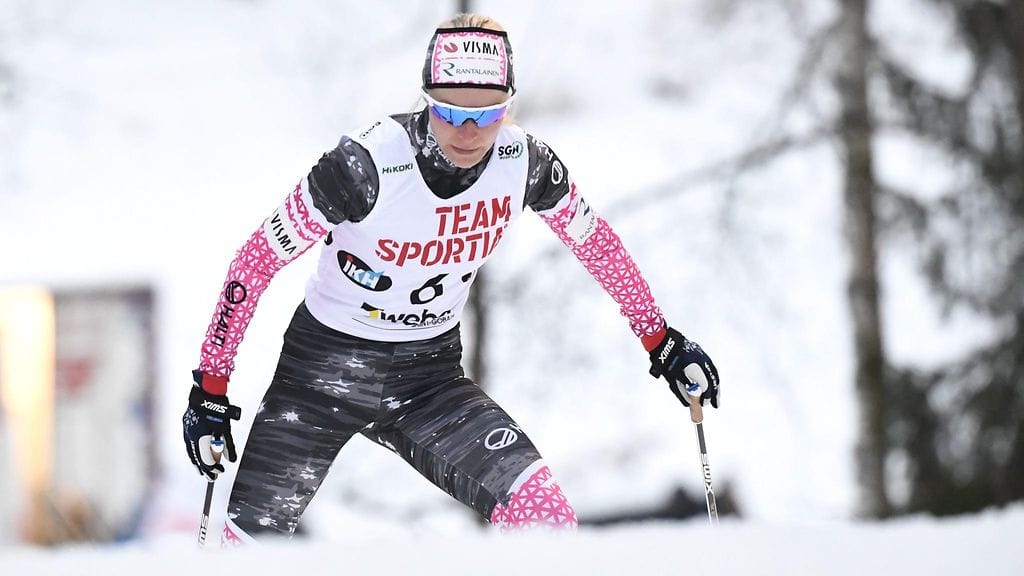 Anne Kyllönen hiihti sprintin Suomen mestariksi