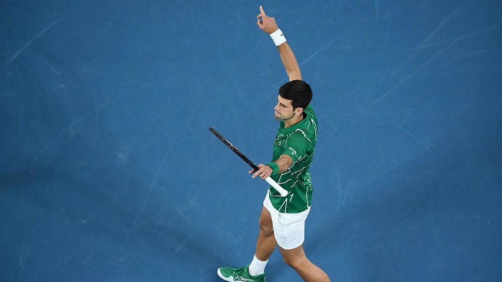 Novak Djokovic hallitsi Australian avoimia jälleen.