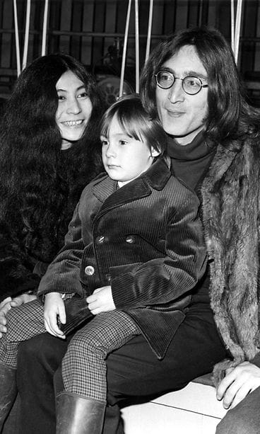 Yoko Ono, Julian Lennon ja John Lennon