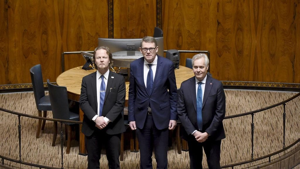 Matti Vanhanen Antti Rinne Juho Eerola